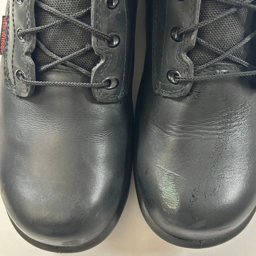 Red Wing Boots King Toe Work Shoes Mens 13 Black Leather Safety Toe‎ EH 2234